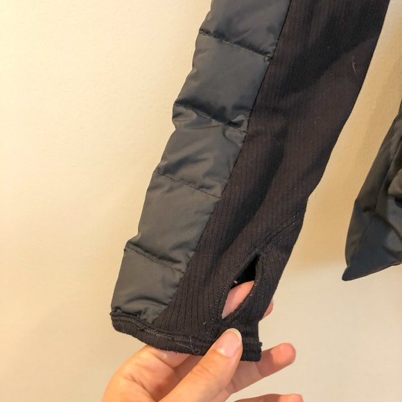 Lululemon Down To The Studio Grey Wrap Puffer Coat Women's Small - Picture 3 of 9